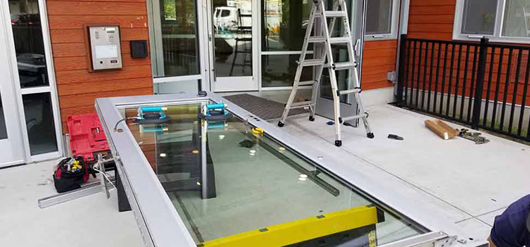 storefront door glass replacement Palm Valley